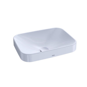 Toto Arvina - LT426G Rectangle Vessel Lavatory with CEFIONTECT Ceramic Glaze