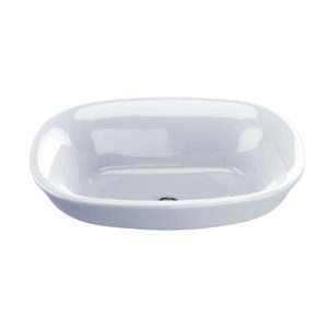 Toto Maris - LT480G Semi Recessed Vessel Lavatory with CEFIONTECT Ceramic Glaze