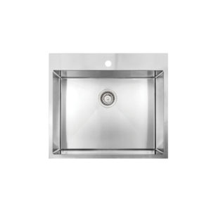 VOGT LAINZER 18R - KS.2422.L18R-61 STAINLESS STEEL LAUNDRY TOPMOUNT SINK