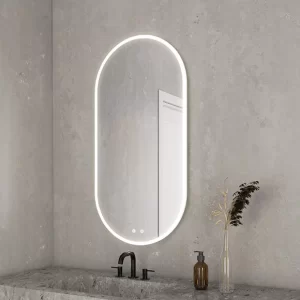 Fleurco MHAPO2039 Halo Plus Oblong Luna LED Mirror (NEW)