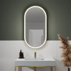 Fleurco MFMO2039 Magna LED Lighted Mirror With Defogger – 20″ x 39″