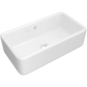 Shaws Lancaster 33" Farmhouse Single Basin Fireclay Kitchen Sink
